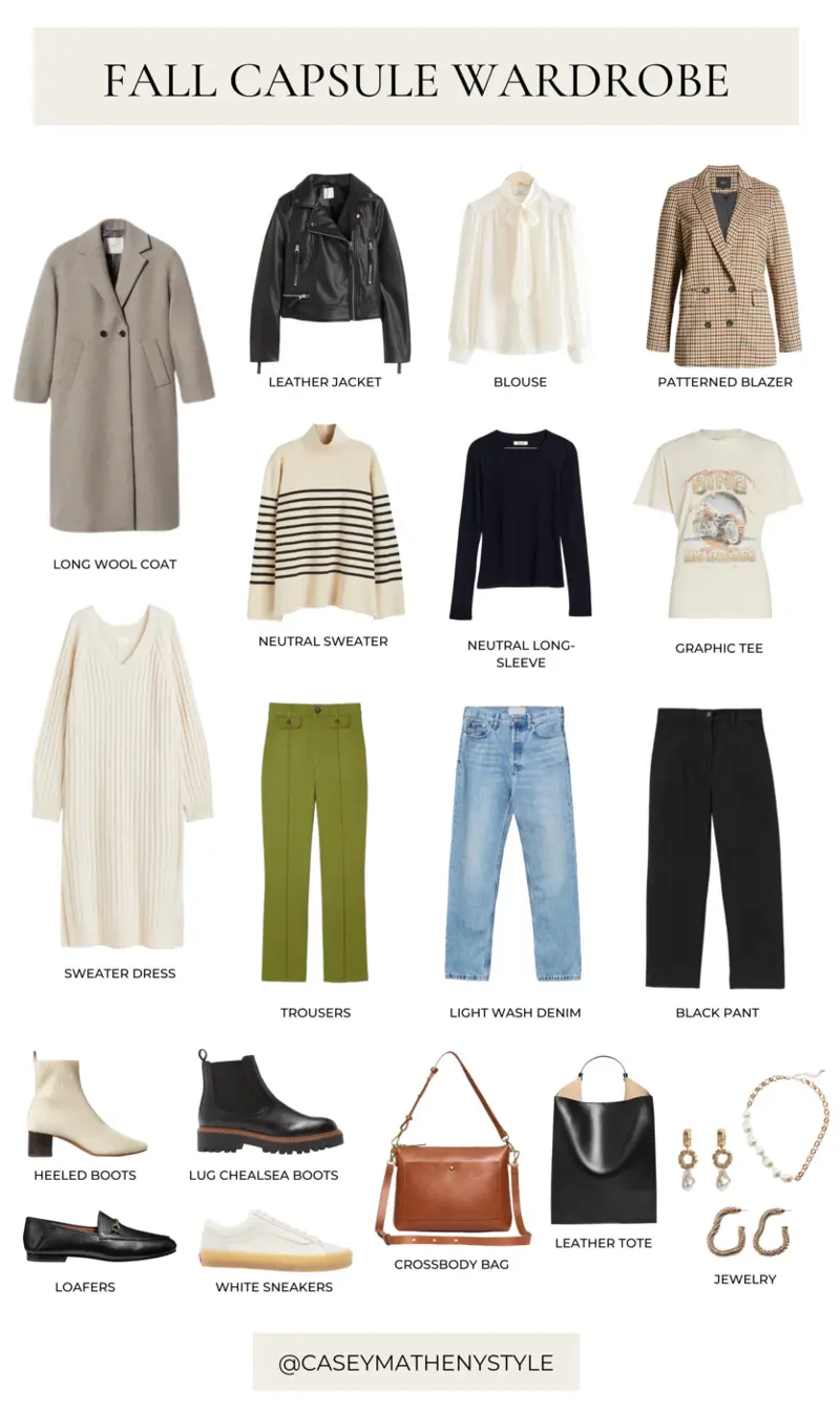 Fall Capsule Wardrobe